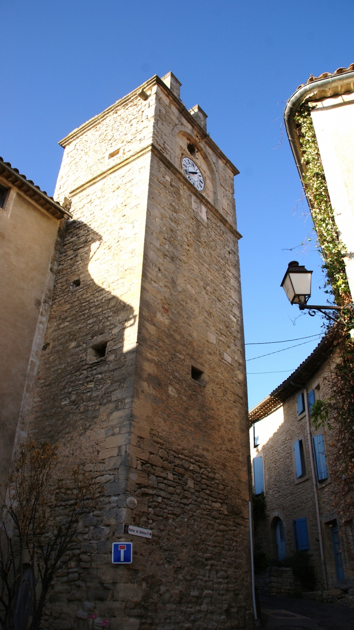 La Tour de l'Horloge ( 1584 ) - Saignon