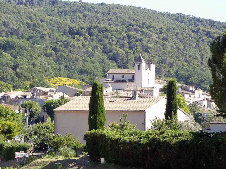 Vue sur le village - Saint-Romain-en-Viennois