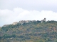 le village perché visible des gorges d'Oppedette