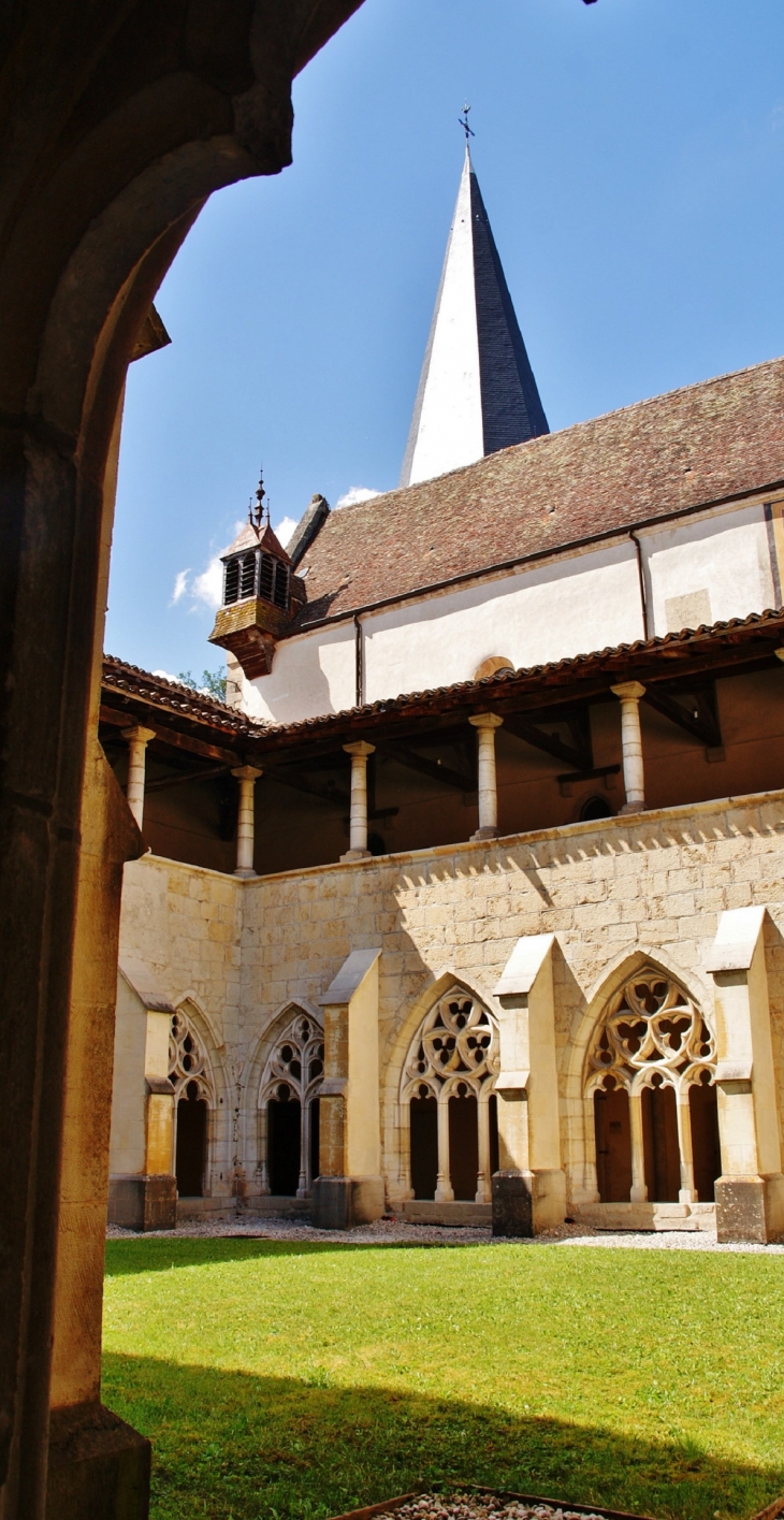 Cloître de l'Abbaye d'Ambronay