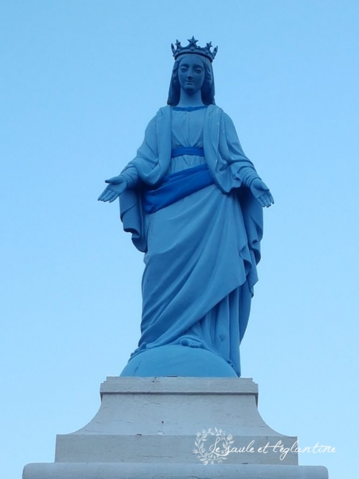 Vierge de Boursin   ( saule-eglantine.fr ) - Anglefort