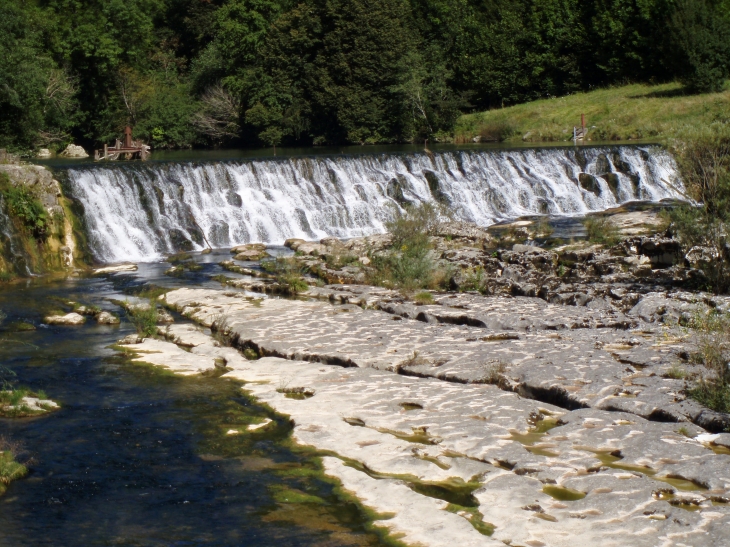 Chute d'eau à la valserine - Bellegarde-sur-Valserine