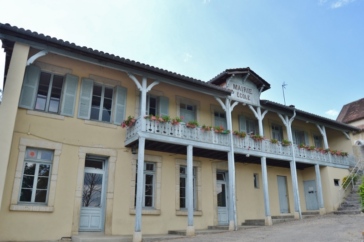 Mairie et école - Bohas-Meyriat-Rignat