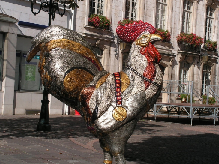 Poulet place de l'hôtel de ville - Bourg-en-Bresse