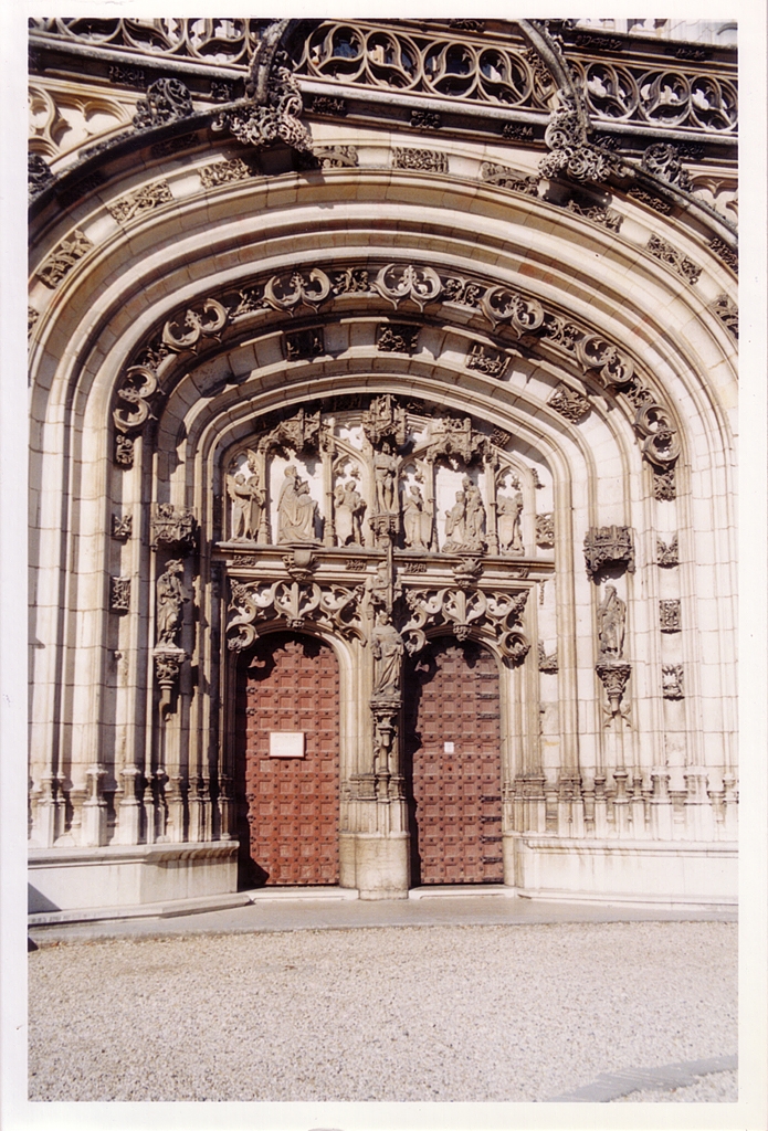 Eglise de Brou - Portes d'entrée - Bourg-en-Bresse