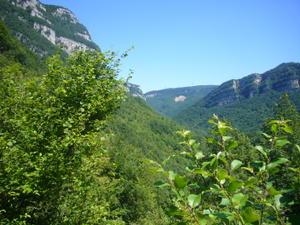 La vallée de l'Albarine. - Chaley