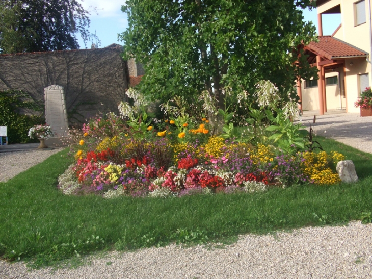 Vue de Chavannes, près de la mairie - Chavannes-sur-Suran