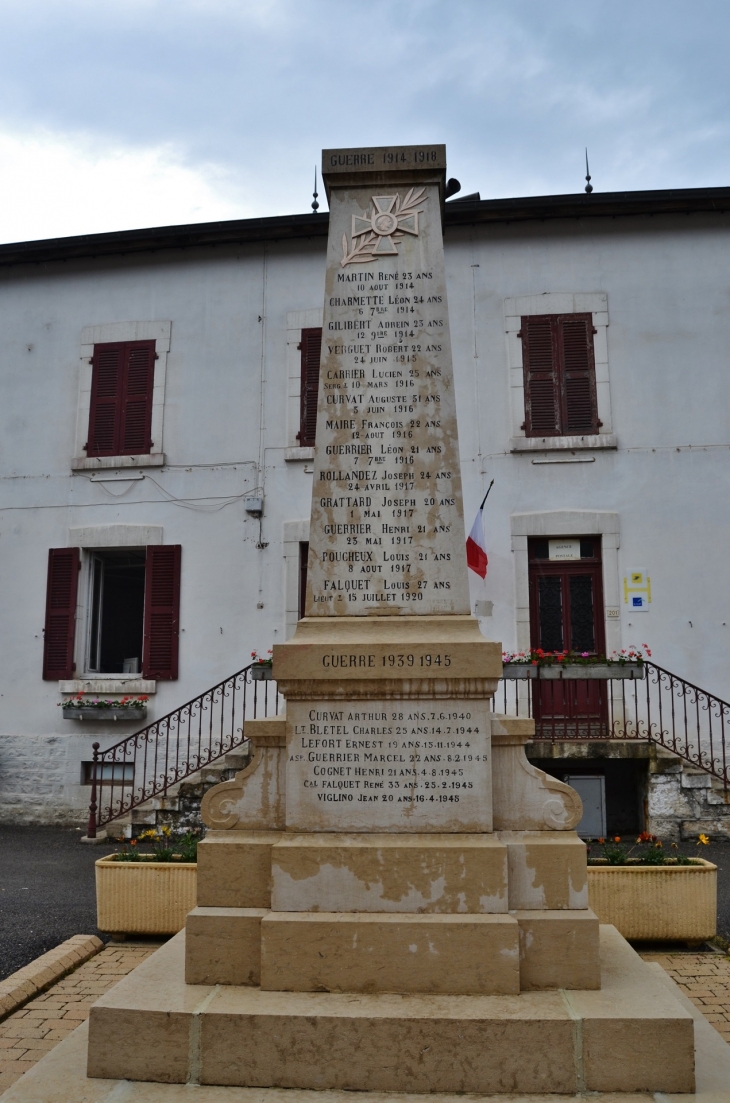 Monument aux Morts - Corveissiat