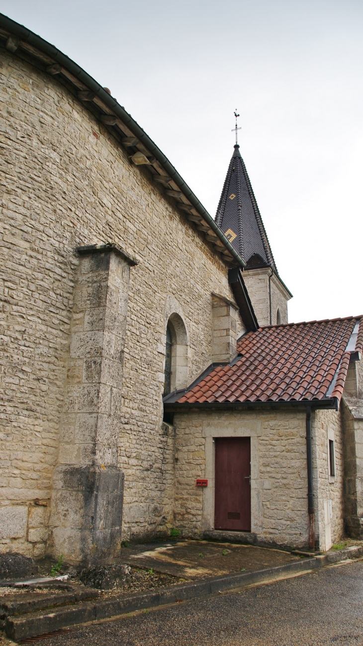 L'église - Corveissiat