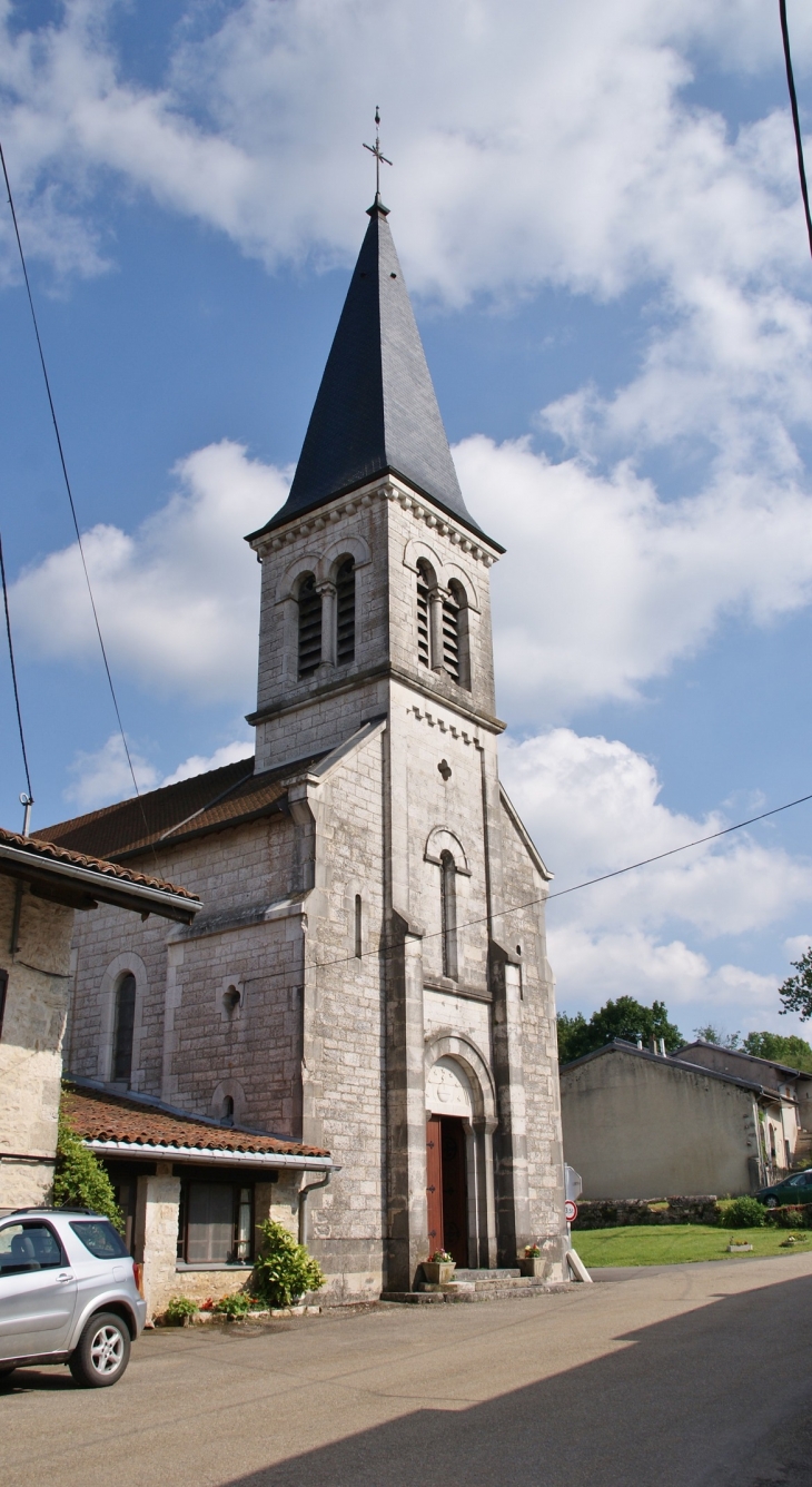 Arnans commune de Corveissiat ( L'église )