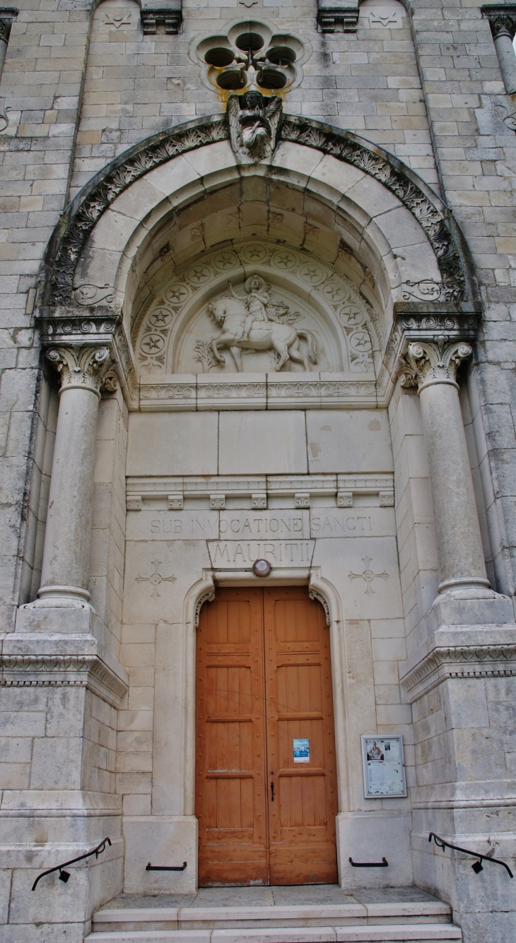 +-église Saint-Maurice - Échallon