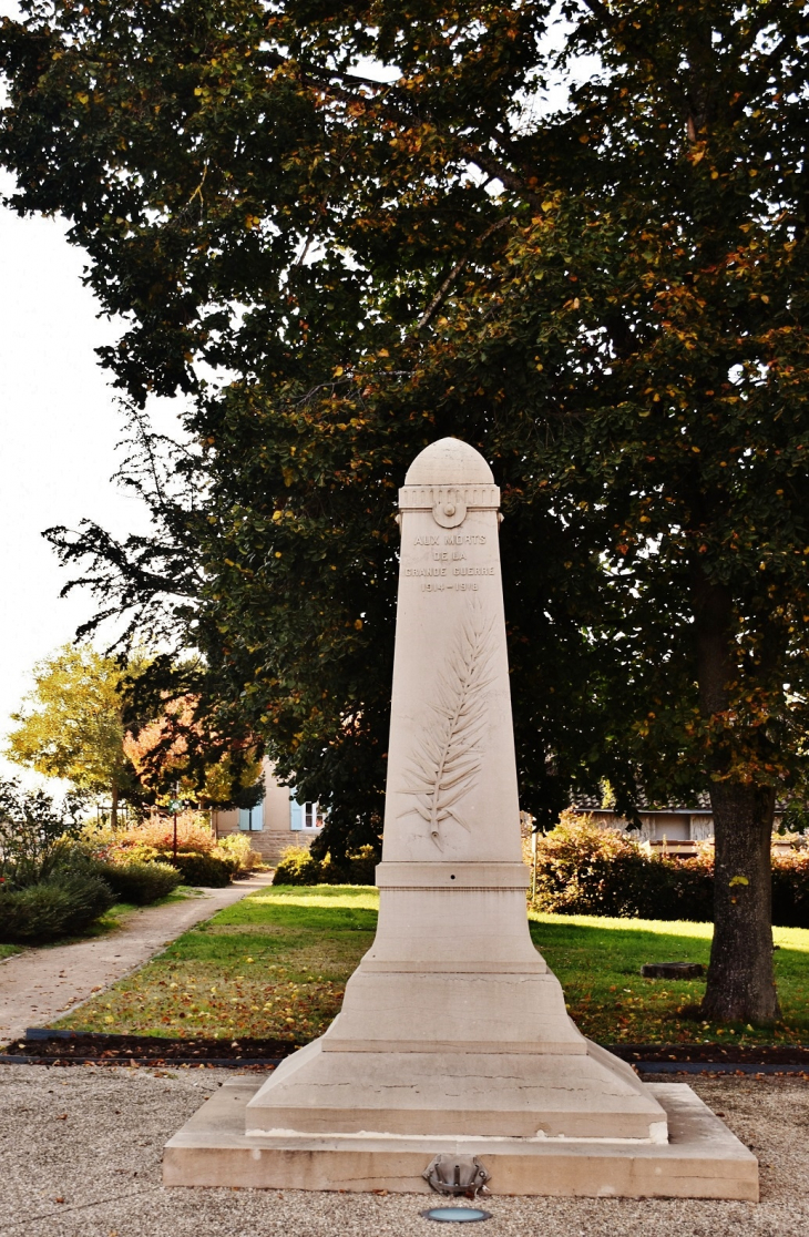 Monument-aux-Morts - Grièges