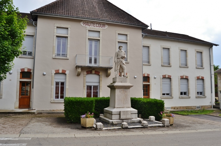 <<Hautecourt ( Commune de Hautecourt-Romanéche ) Monument-aux-Morts - Hautecourt-Romanèche