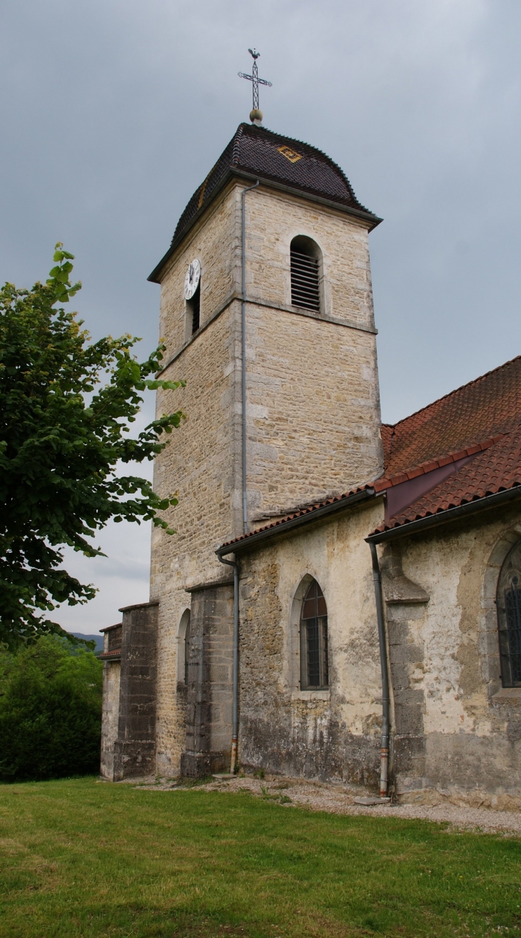 <<Hautecourt ( Commune de Hautecourt-Romanéche ) L'église - Hautecourt-Romanèche