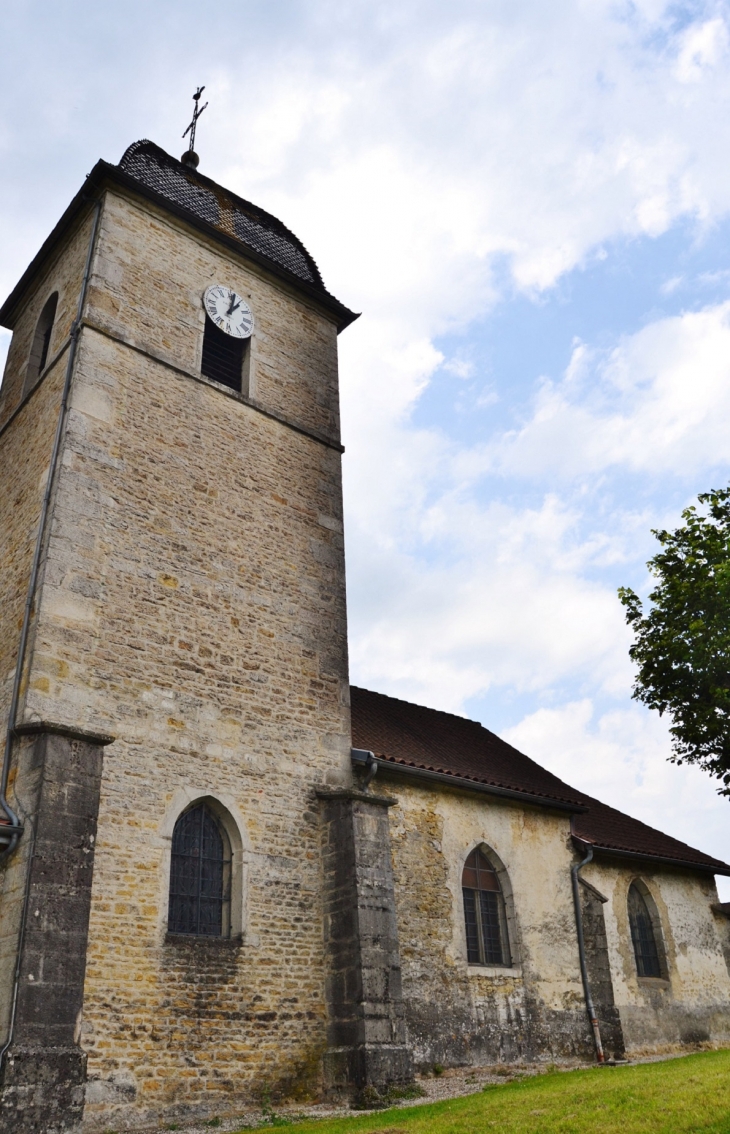 <<Hautecourt ( Commune de Hautecourt-Romanéche ) L'église - Hautecourt-Romanèche