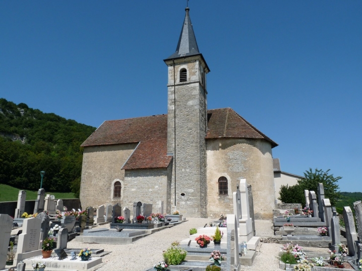 L'église de Lacoux - Hauteville-Lompnes