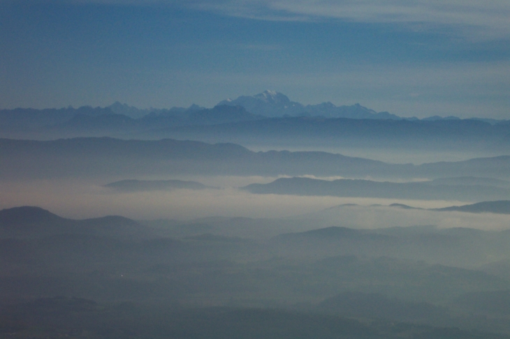 Le mont blanc vu d - Innimond