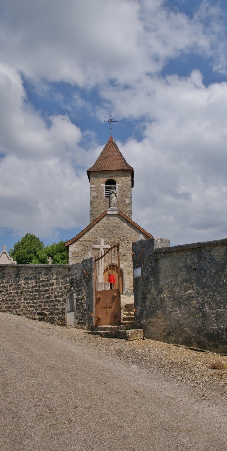 //église Saint-Vincent - Journans