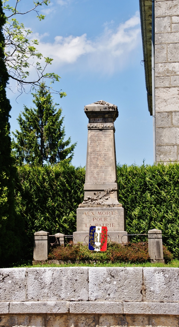 Monument aux Morts - Le Poizat