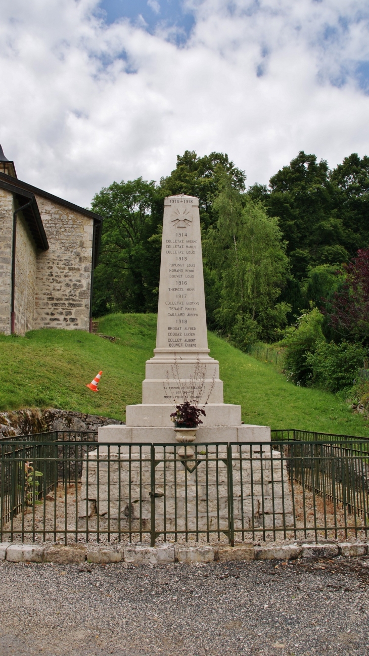 Monument aux Morts - Leyssard