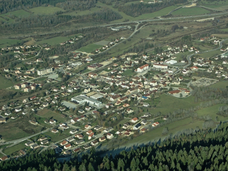 Vue aérienne - Martignat