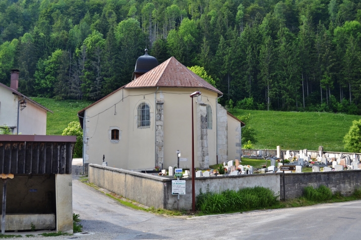 =église St Christophe-St Jacques( commune a mijoux et Lajoux)