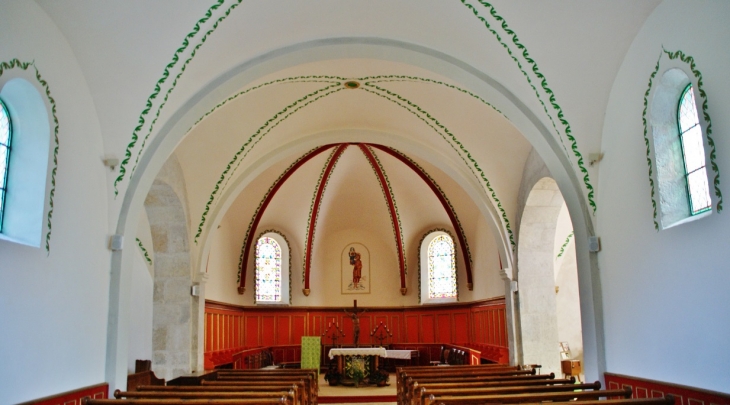 =église St Christophe-St Jacques( commune a mijoux et Lajoux)