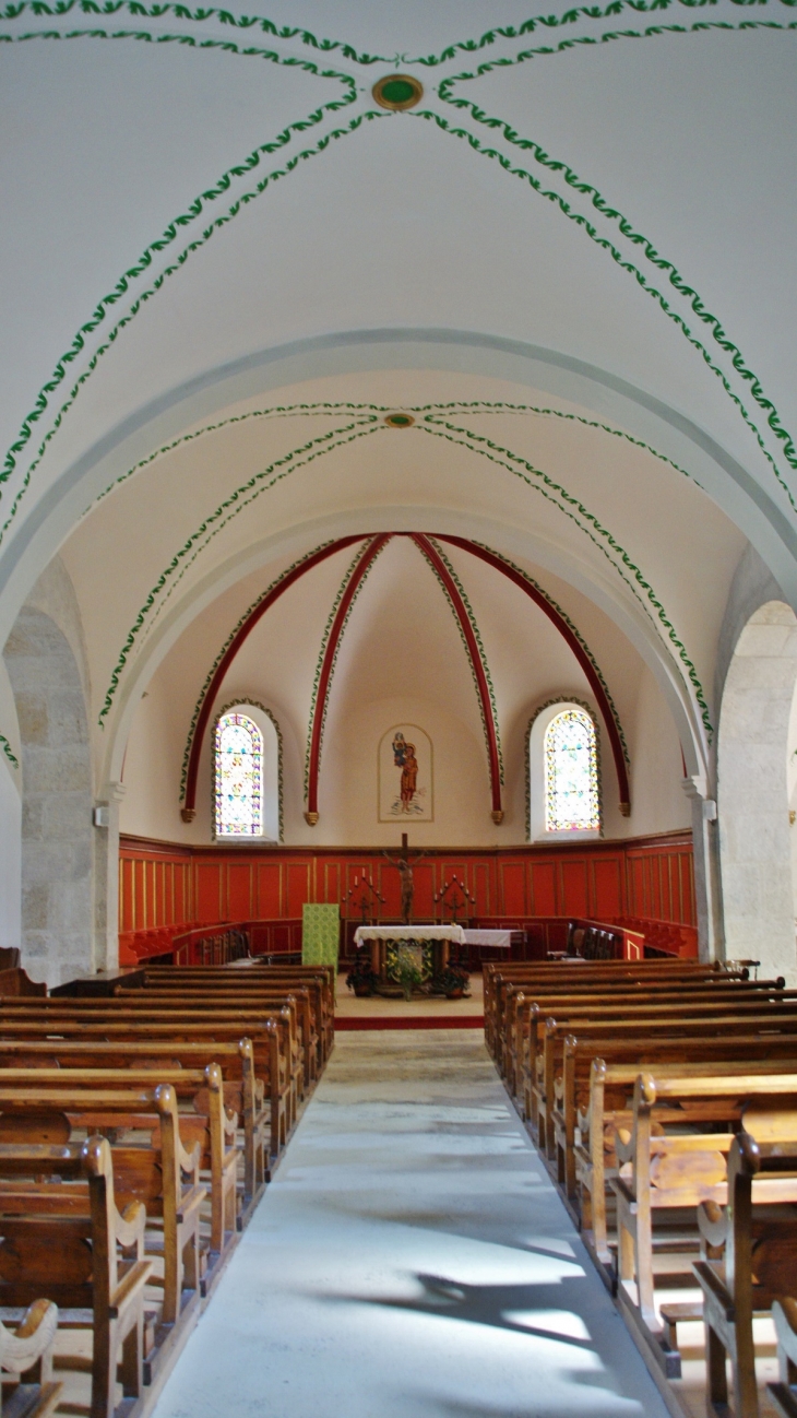 =église St Christophe-St Jacques( commune a mijoux et Lajoux)