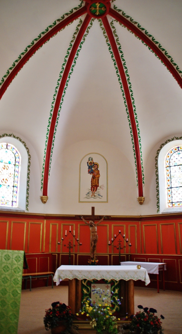 =église St Christophe-St Jacques( commune a mijoux et Lajoux)