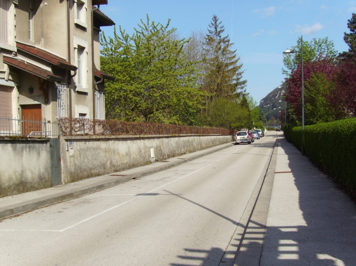 Le rue Eugene Chanal - Nantua