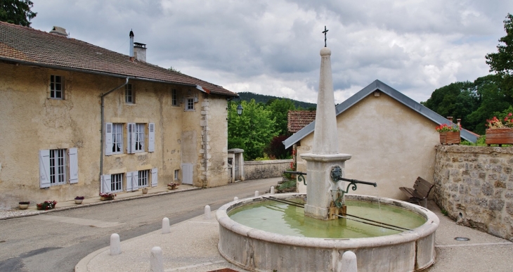 Mornay ( Commune de Nurieux-Volognat ) La Fontaine