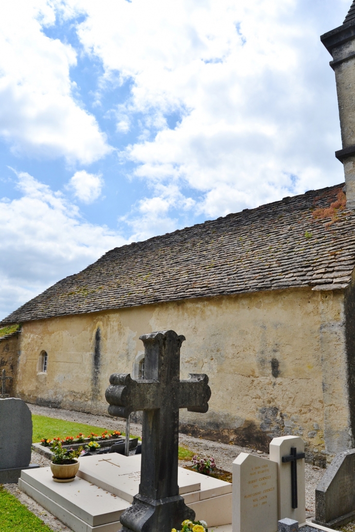 ...Chapelle de Mornay 11 Em Siècle et Cimetière  - Nurieux-Volognat