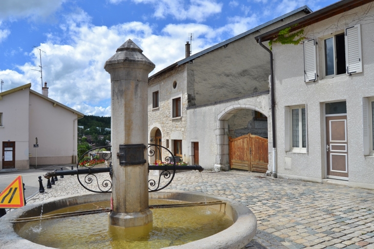 Veyziat commune d'Oyonnax ( Fontaine )