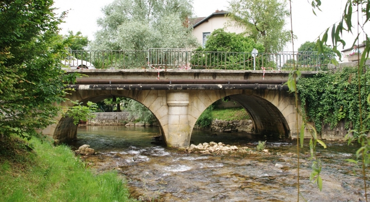 Pont sur le Veyron - Poncin