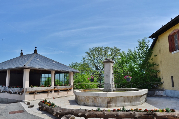 ²Fontaine de la Fruitière et le Lavoir - Ruffieu