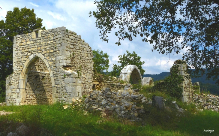 Saint-Alban. Vestiges de l'église