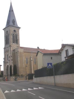 L'église de Tramoyes