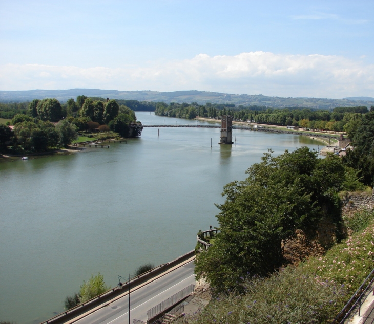 La Saône à Trévoux