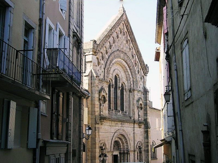 Vue sur l'église - Aubenas