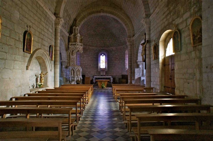 L'église Saint Martin - Chambonas