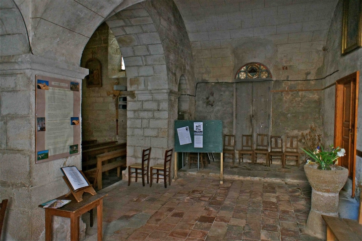 L'église Saint Martin - Chambonas