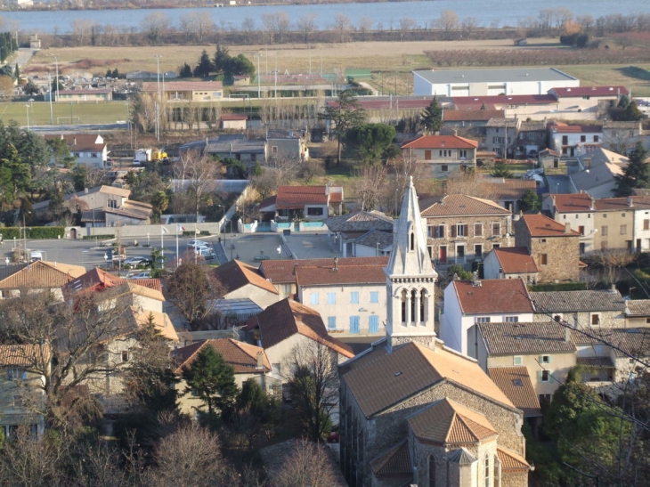 Le clocher du village - Charmes-sur-Rhône