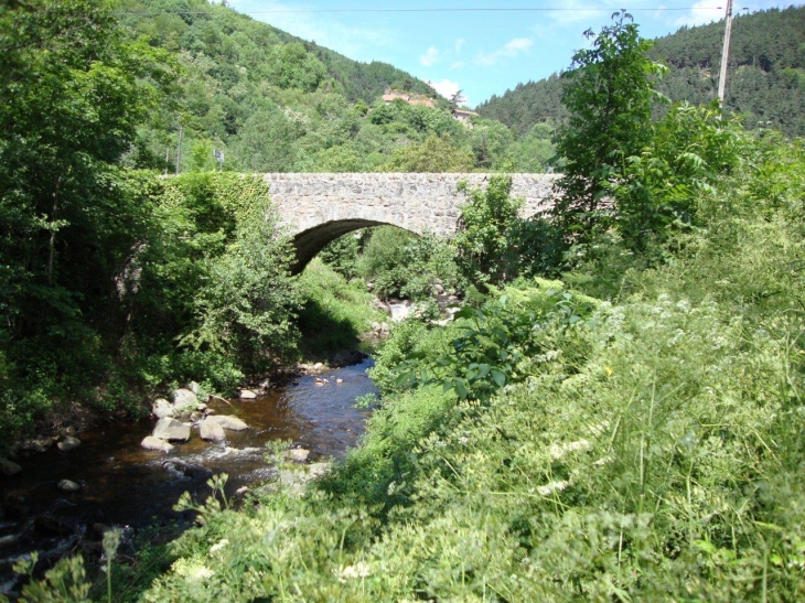 Intres (07310) Pont sur l'Eyrieux