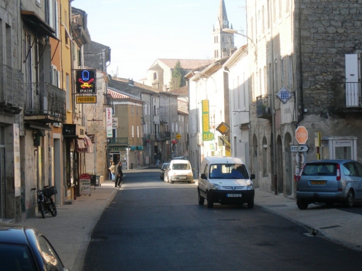 Vue générale de la Jaujon. - Lablachère