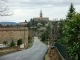 Vue sur église côté est.