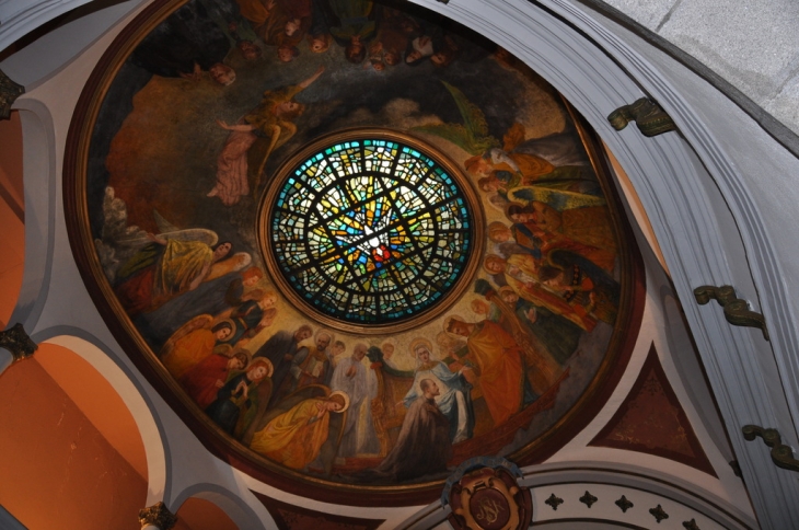 Plafond de l'Eglise de Saint Regis - Lalouvesc