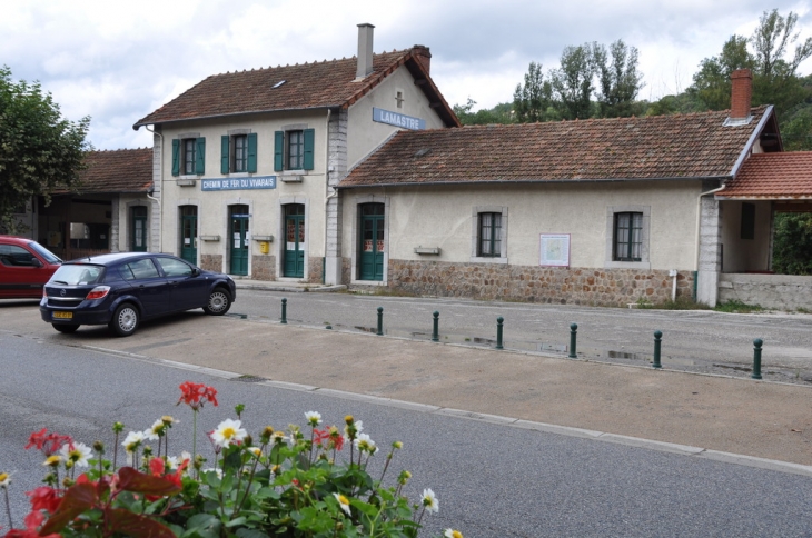 Gare du petit train du Vivarais - Lamastre