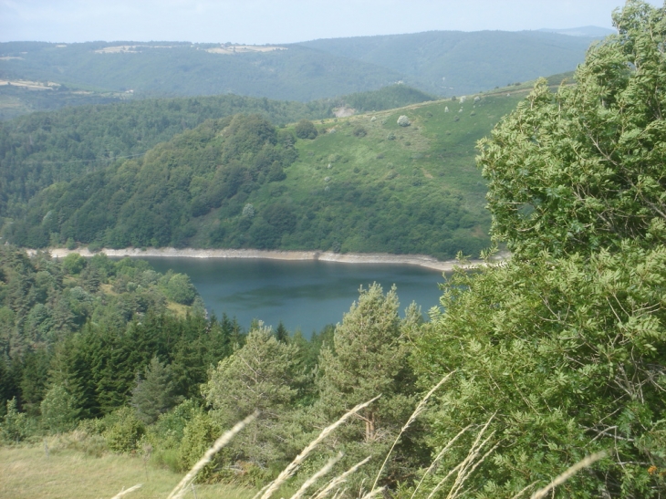 Lac barrage du Gage - Le Béage