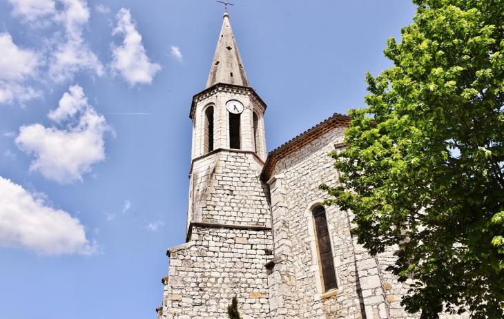 &église Nativité-de-Marie - Lussas