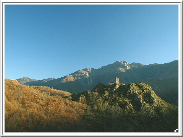 Château de Montlaur, Rocher d'Abraham - Mayres